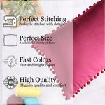 Load image into Gallery viewer, Velvet Cushion Covers Adorned With Pom Poms Rectangular Set of 2 ,Maroon