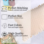 Load image into Gallery viewer, Both Side with PomPom Quilted Velvet Rectangular Cushion Cover (Set of 2), Beige