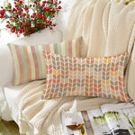 Load image into Gallery viewer, Ethnic Printed Canvas Cotton Rectangular Cushion Covers, Set of 2