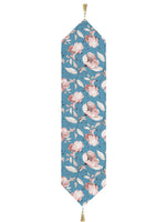 Load image into Gallery viewer, Soothing Sea Exotic Canvas Table Runner for a Summery Look With Tassel