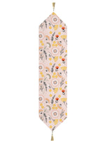 Load image into Gallery viewer, Cheerful Spring Exotic Canvas Table Runner for a Summery Look With Tassel
