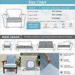 Load image into Gallery viewer, Floral Dendrite Stretchable/Spandex Printed Sofa Slip Cover