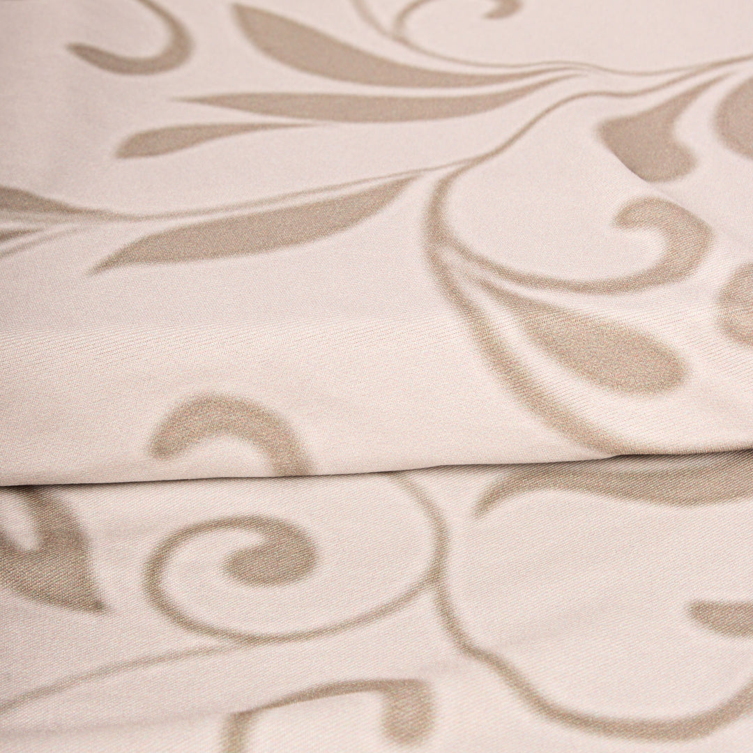 Swirling Foliate Stretchable/Spandex Printed Sofa Slip Cover