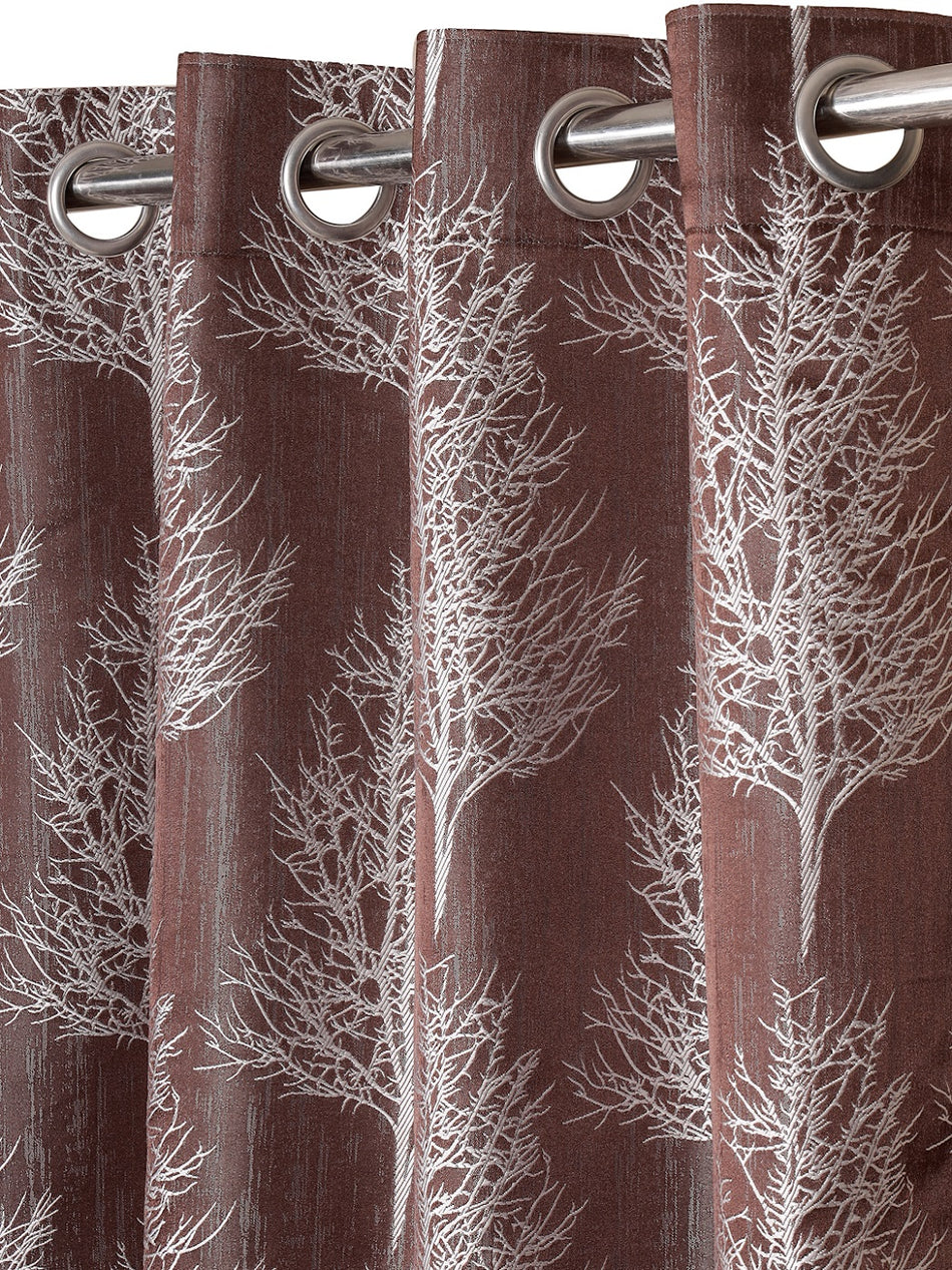 Premium Jacquard Window Curtains – Elegant 7ft & 9ft Sizes Available in Set of 1 or Set of 2 for Stylish Home Décor Windows