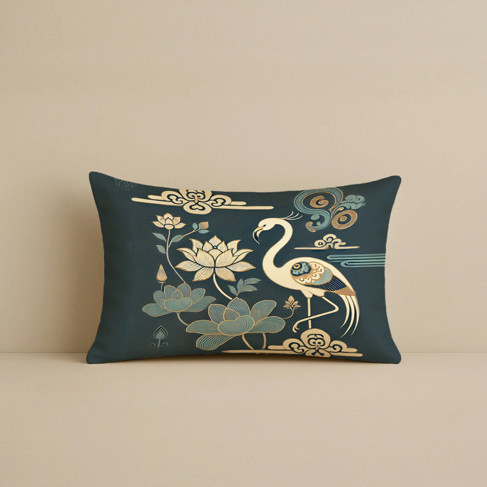 Satin Ethnic Moon Cushion Covers, Living Room & Festive Decor - Set of 2 and 5