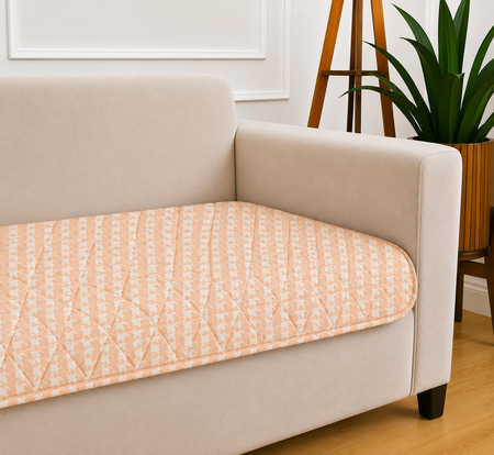 1 Seater (24x30 Inch),Peach Pixel