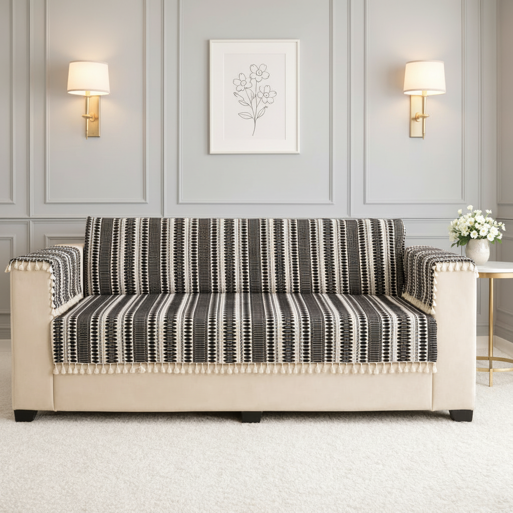 1 Seater Full (24x60 Inch),Black