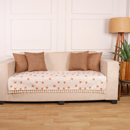 2 Seater Half (48x30 Inch),Beige