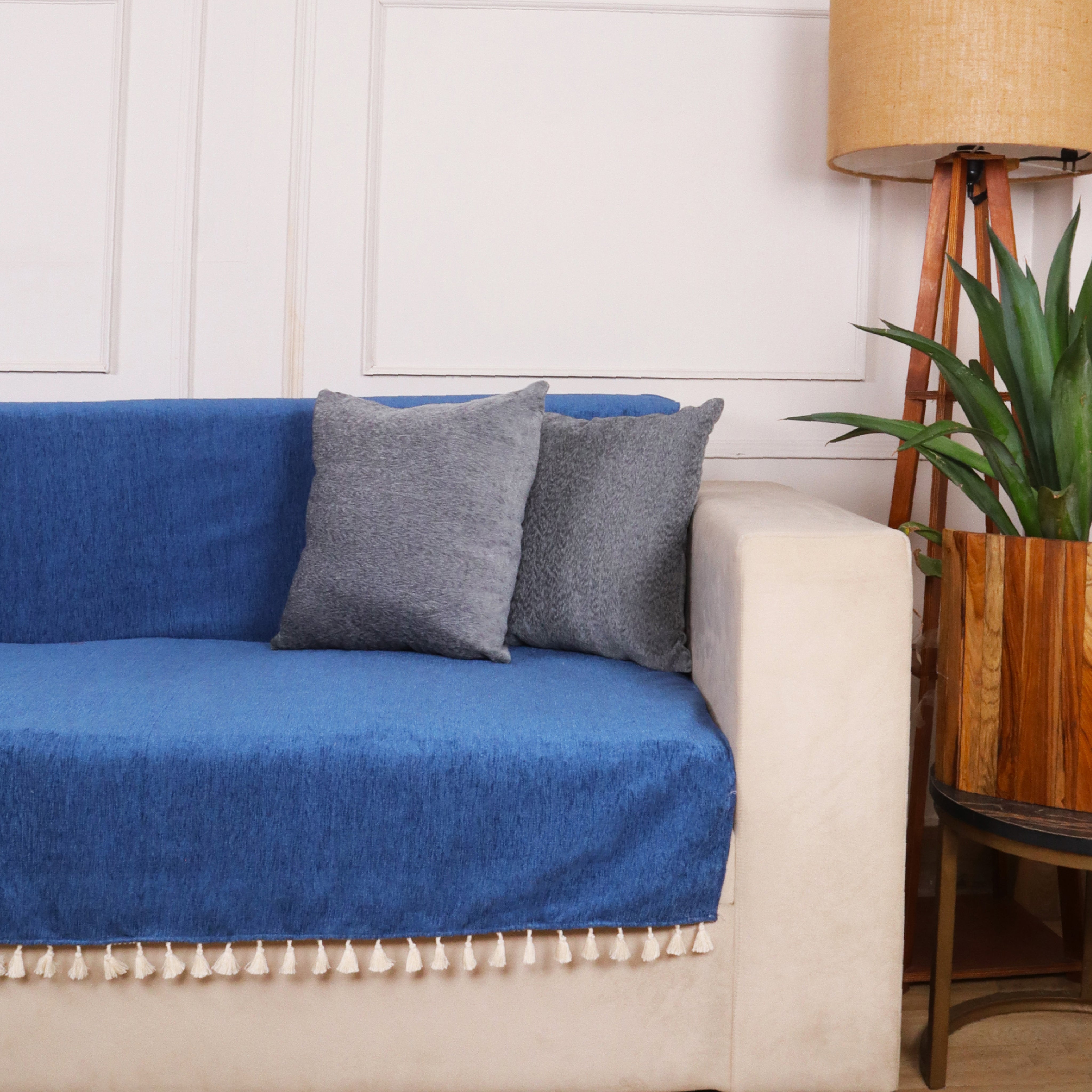 3 Seater Full (70x60 Inch),Blue