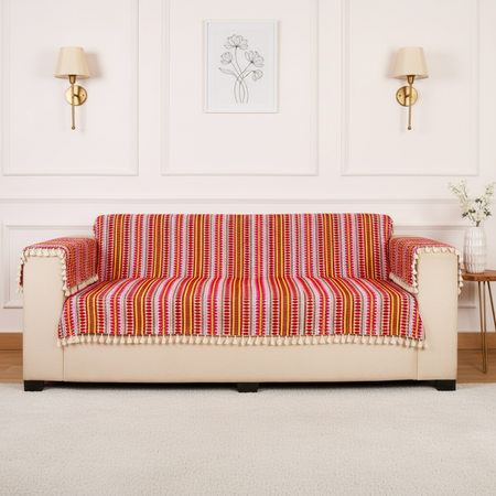 1 Seater Full (24x60 Inch),Red