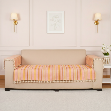 3 Seater Half (70x30 Inch),Pink