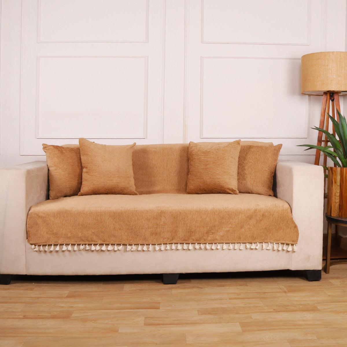 2 Seater Full (48x60 Inch),Dark Beige