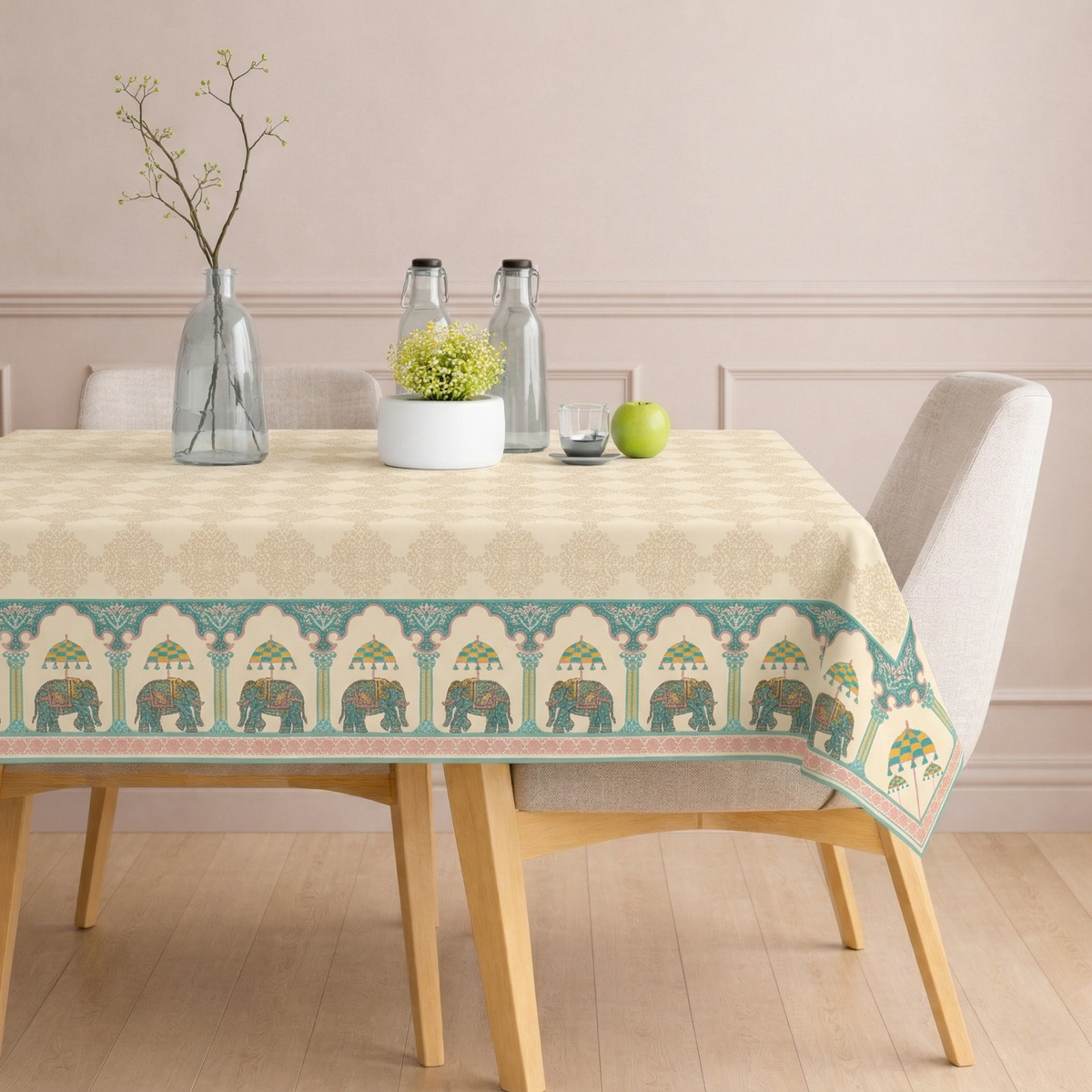 60x90 Inches (Fits 6–8 Seater),Gajraj