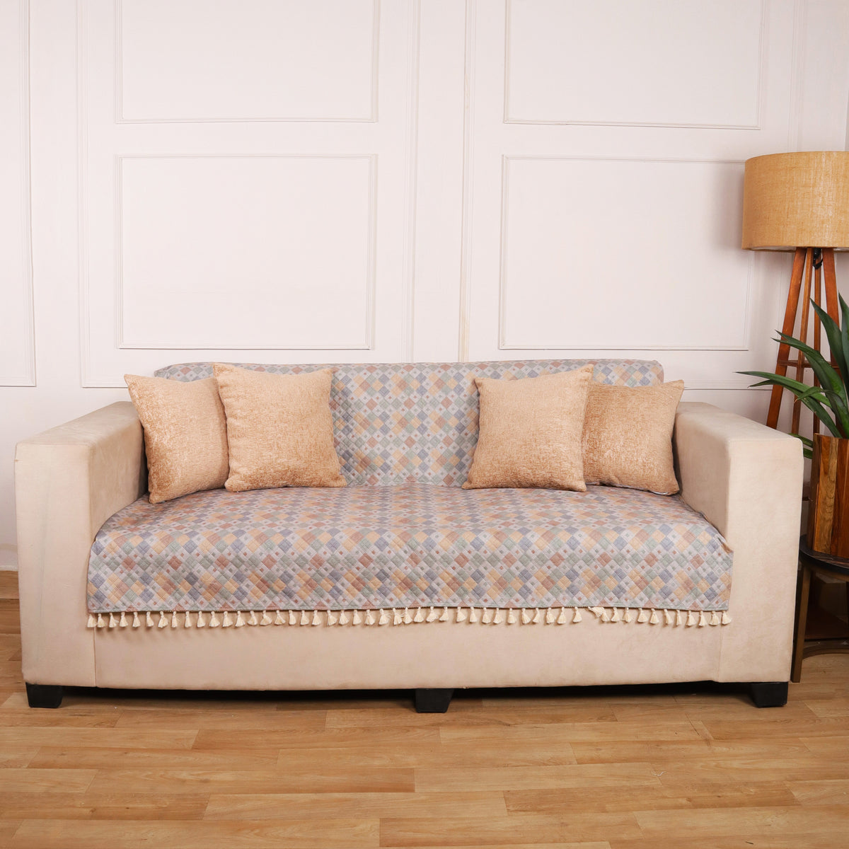 3 Seater Full (70x60 Inch),Multicolor