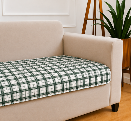 2 Seater (48x30 Inch),Cottage Check
