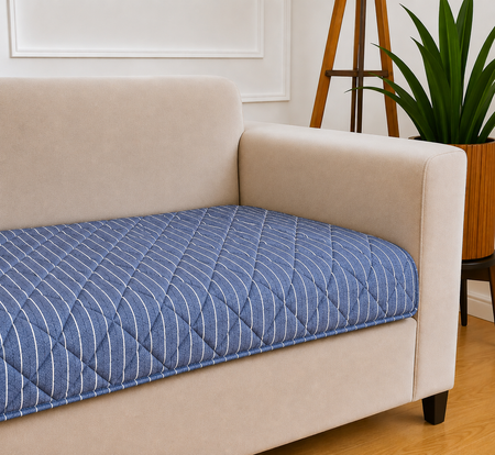 3 Seater (70x30 Inch),Oxford Blue