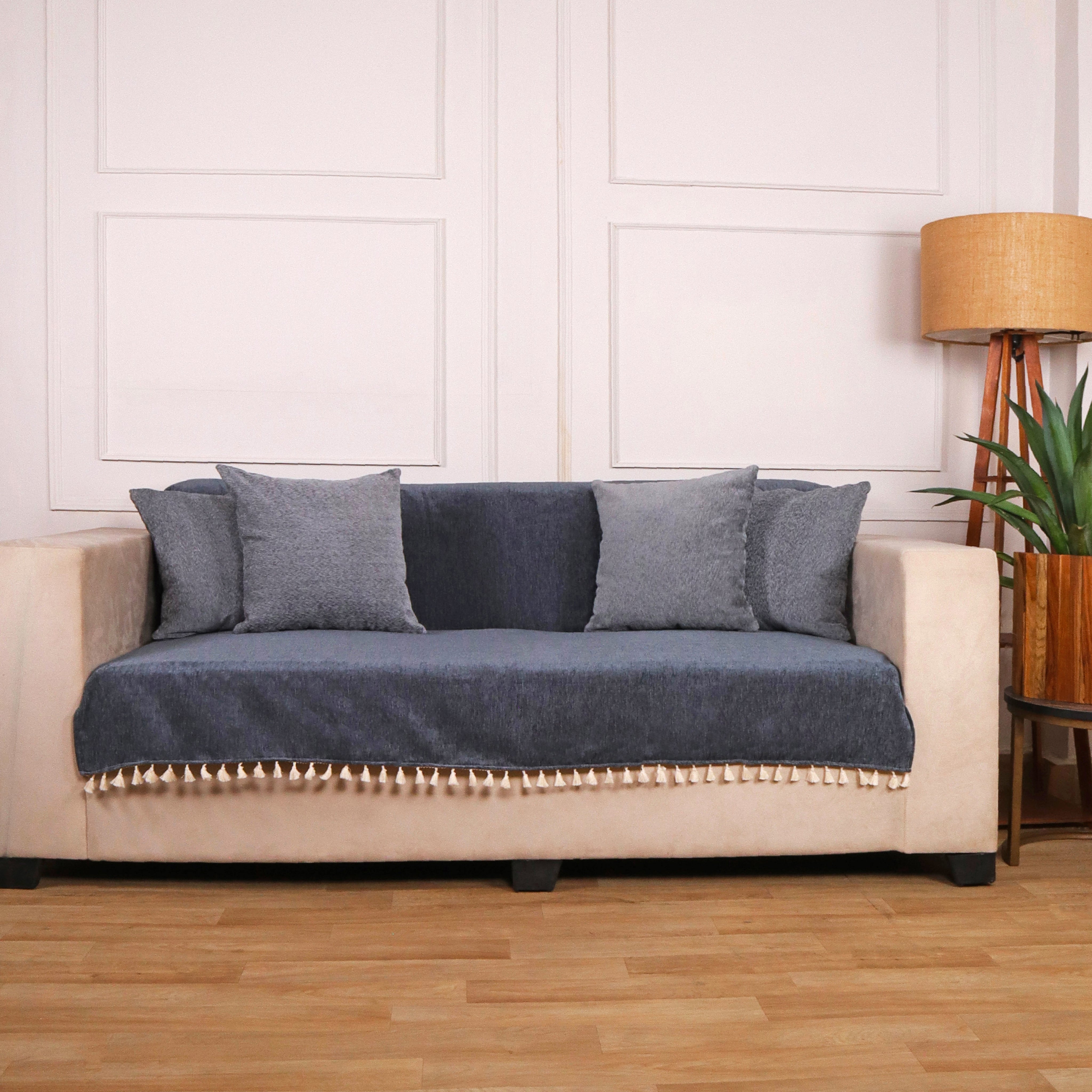 1 Seater Full (24x60 Inch),Dark Grey