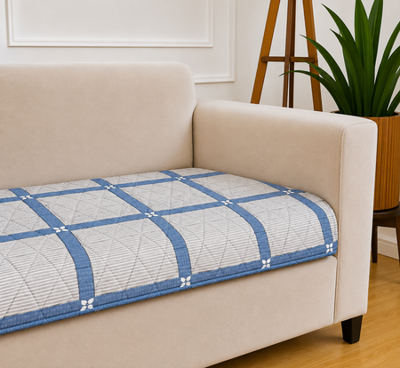 3 Seater (70x30 Inch),Azurecheck