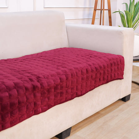 1 Seater Half (24x30 Inch),Maroon