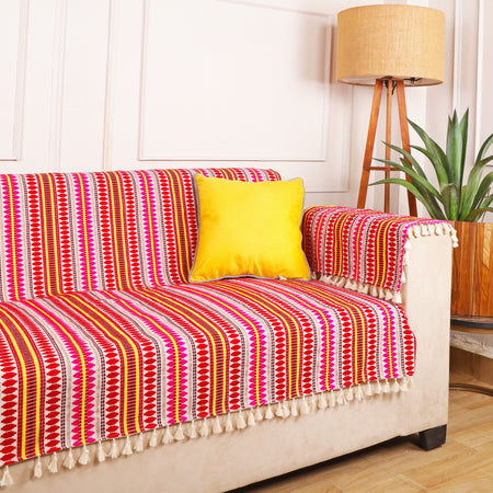 1 Seater Full (24x60 Inch),Red
