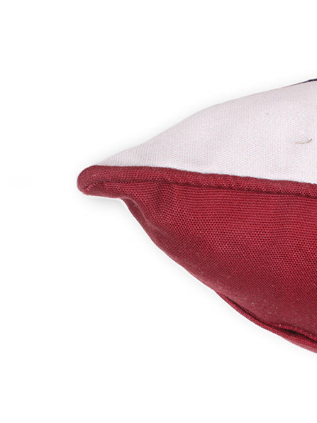 Polycotton Tufted Cushion Cover | Pack of 1 | Ideal for sofas, beds, and lounge chairs