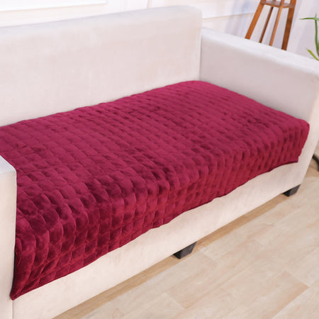 3 Seater Half (70x30 Inch),Maroon