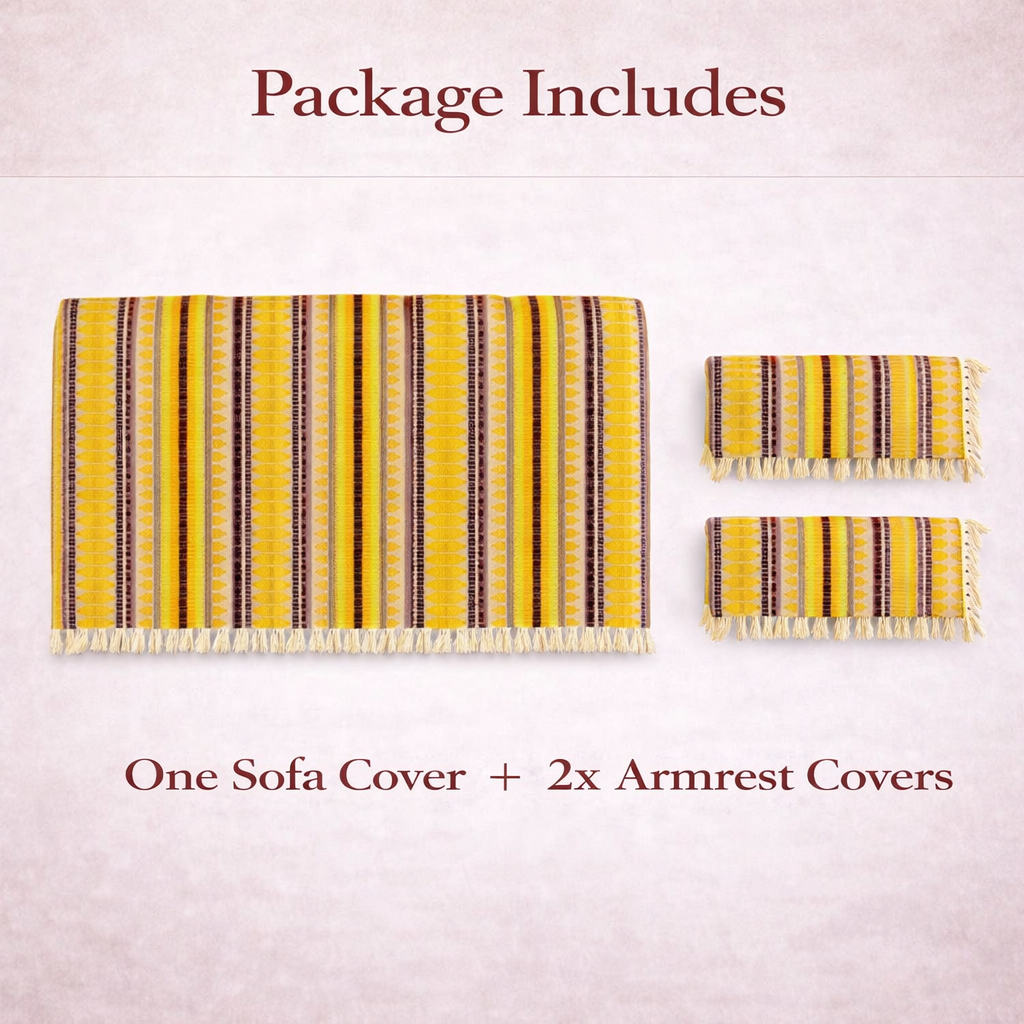 1 Seater Half (24x30 Inch),Yellow