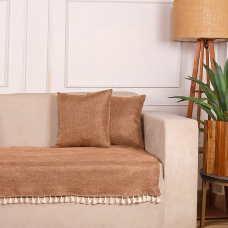 1 Seater Half (24x30 Inch),Brown