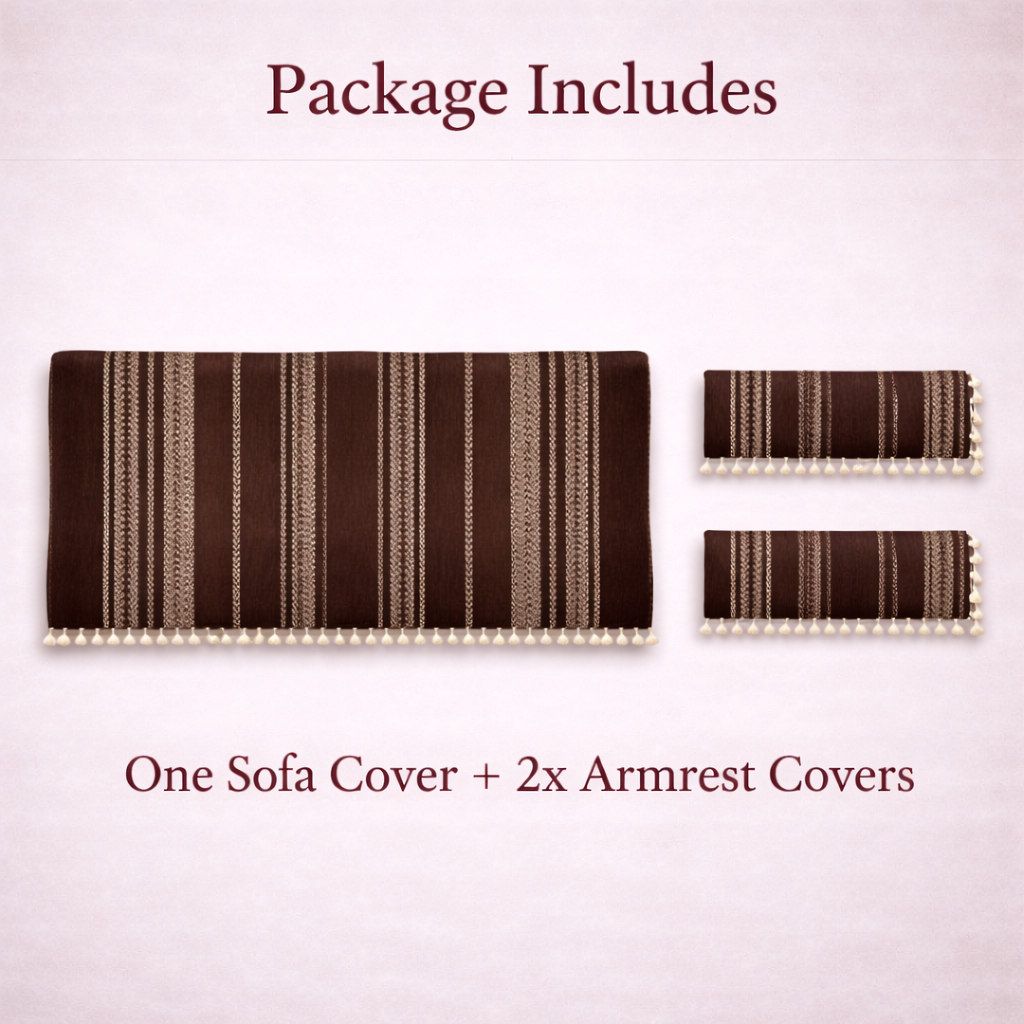 4 Seater Half (96x30 Inch),Brown