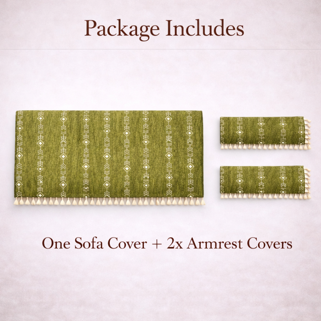 3 Seater Half (70x30 Inch),Green