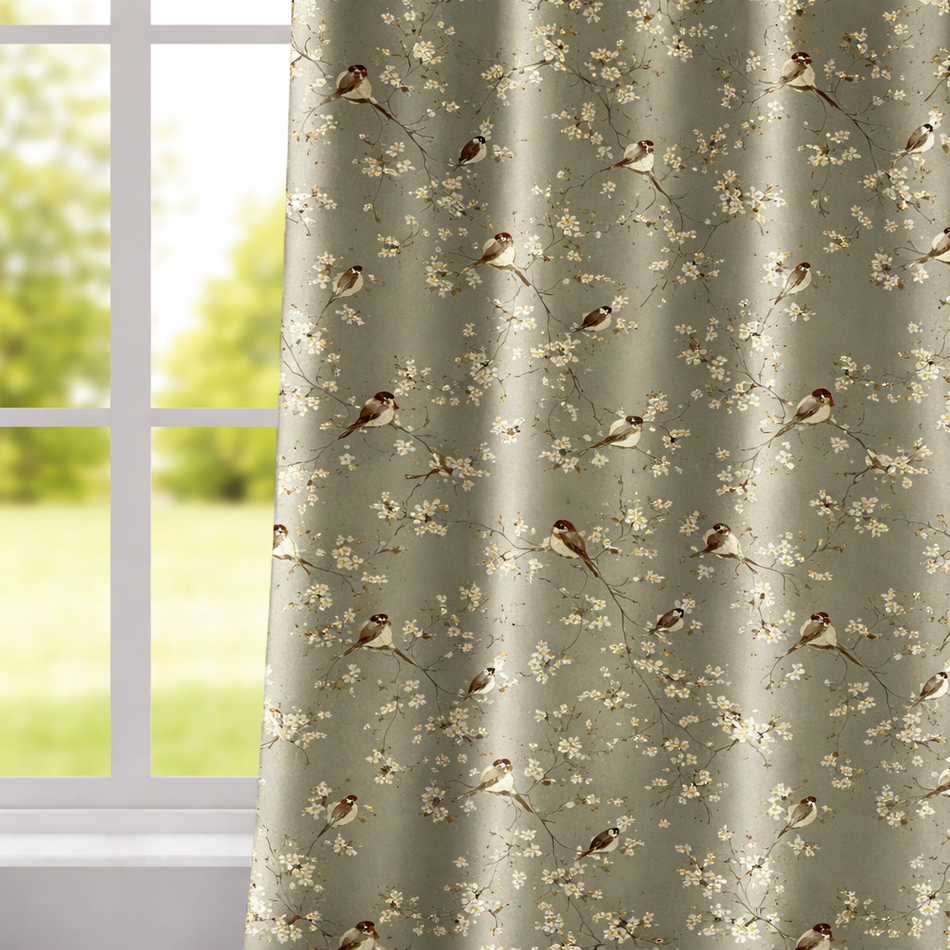 Olivra Premium Satin Room Darkening Door Curtain 7 x 4 Feet | Blocks 70–80% Light | Ideal for Bedroom, Living Room & Home Décor