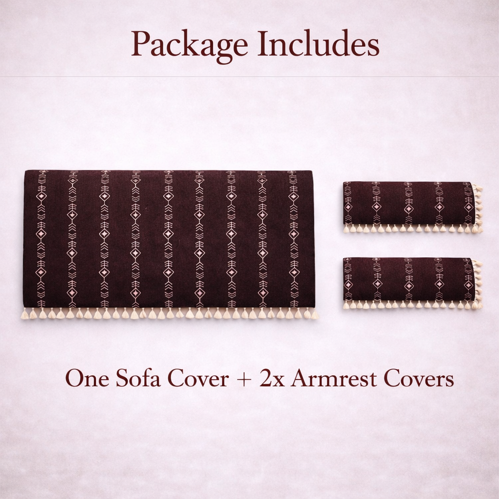 1 Seater Half (24x30 Inch),Brown
