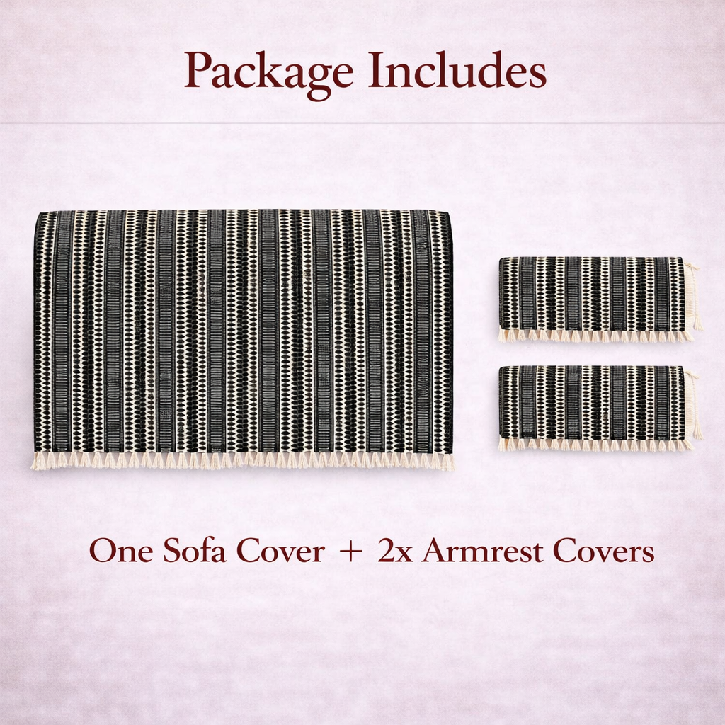 3 Seater Full (70x60 Inch),Black