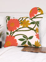 Load image into Gallery viewer, Polycotton Tufted Cushion Cover | Pack of 1 | Ideal for sofas, beds, and lounge chairs
