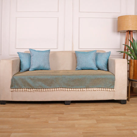 2 Seater Half (48x30 Inch),Silk Brown