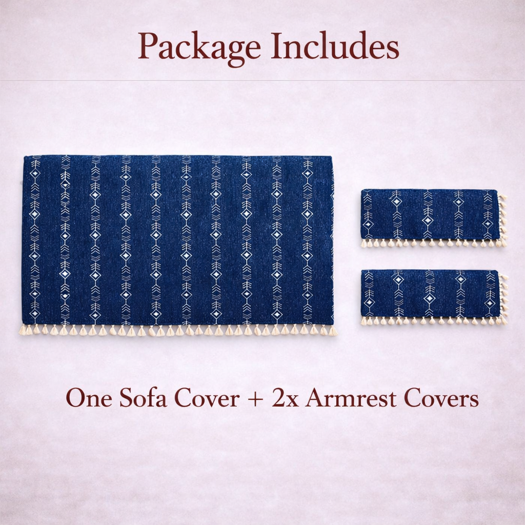 1 Seater Full (24x60 Inch),Blue