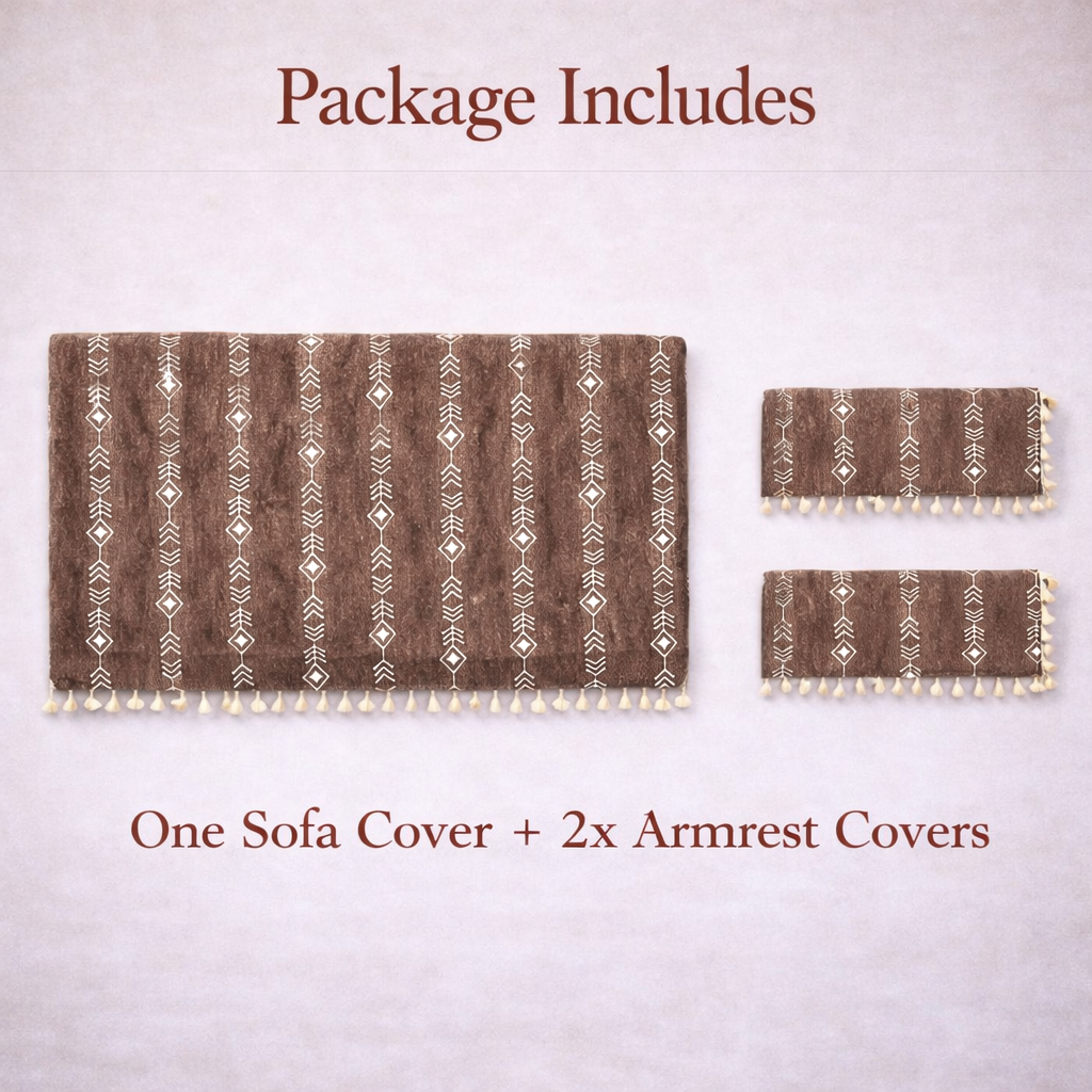 4 Seater Half (96x30 Inch),Beige