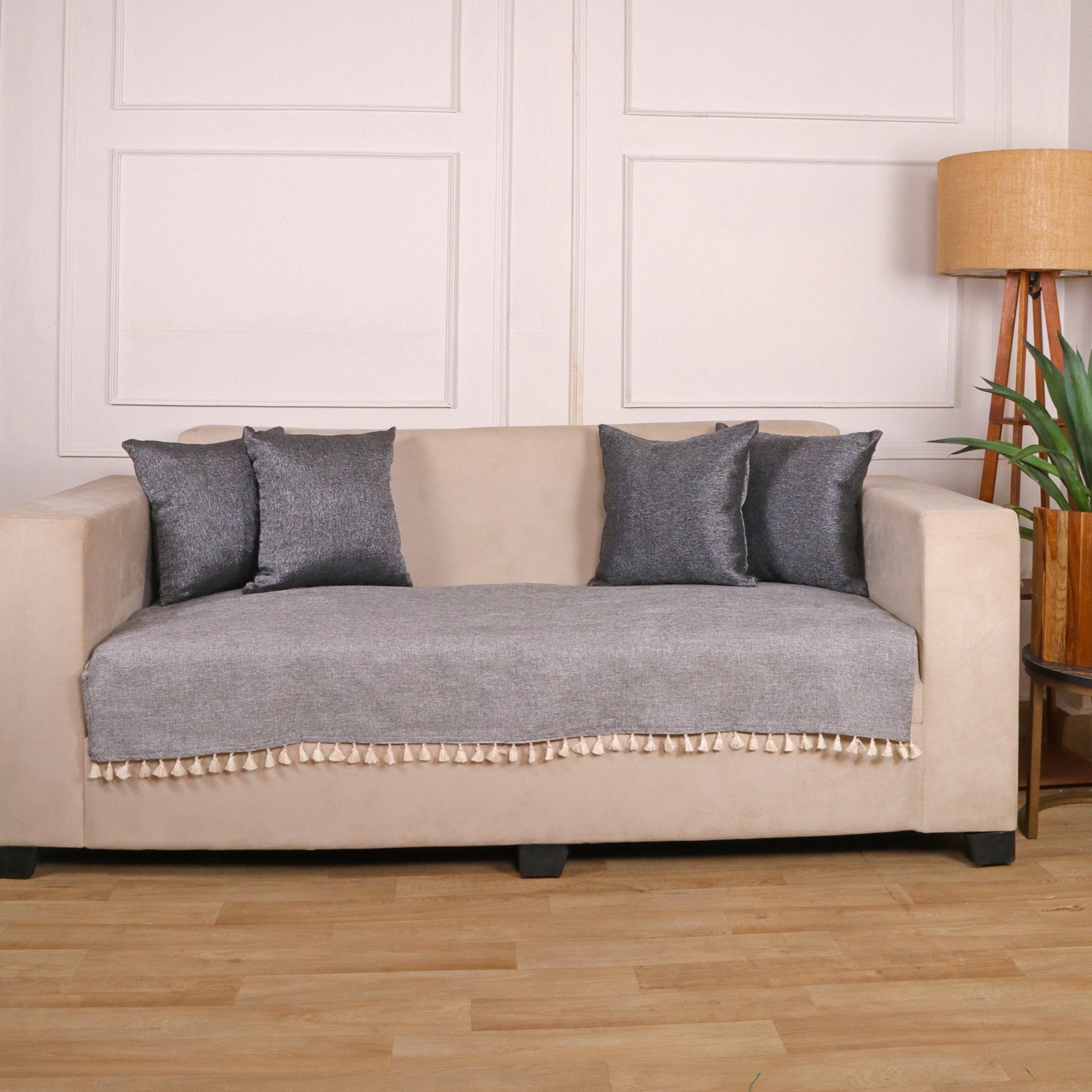 3 Seater Half (70x30 Inch),Grey
