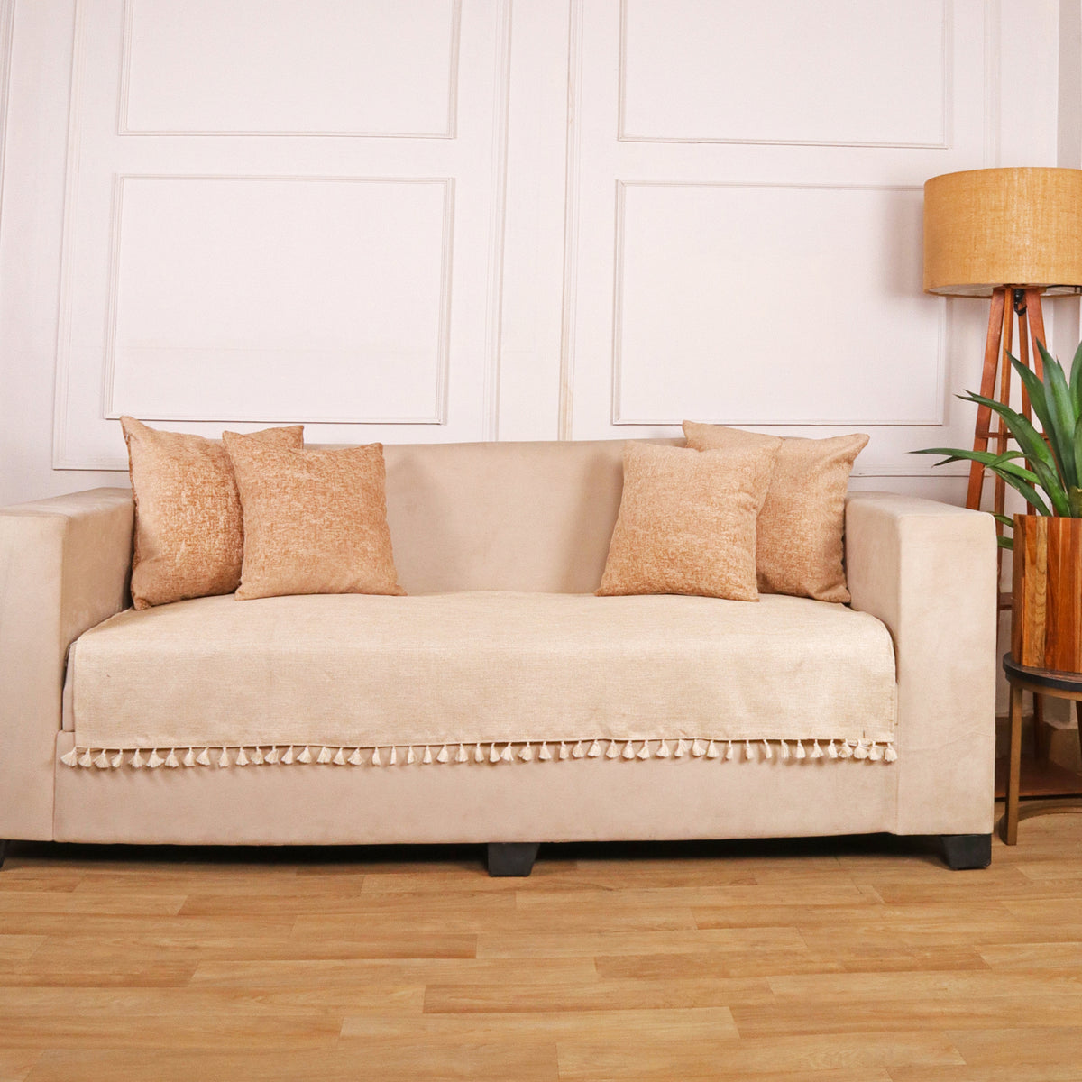 1 Seater Half (24x30 Inch),Beige