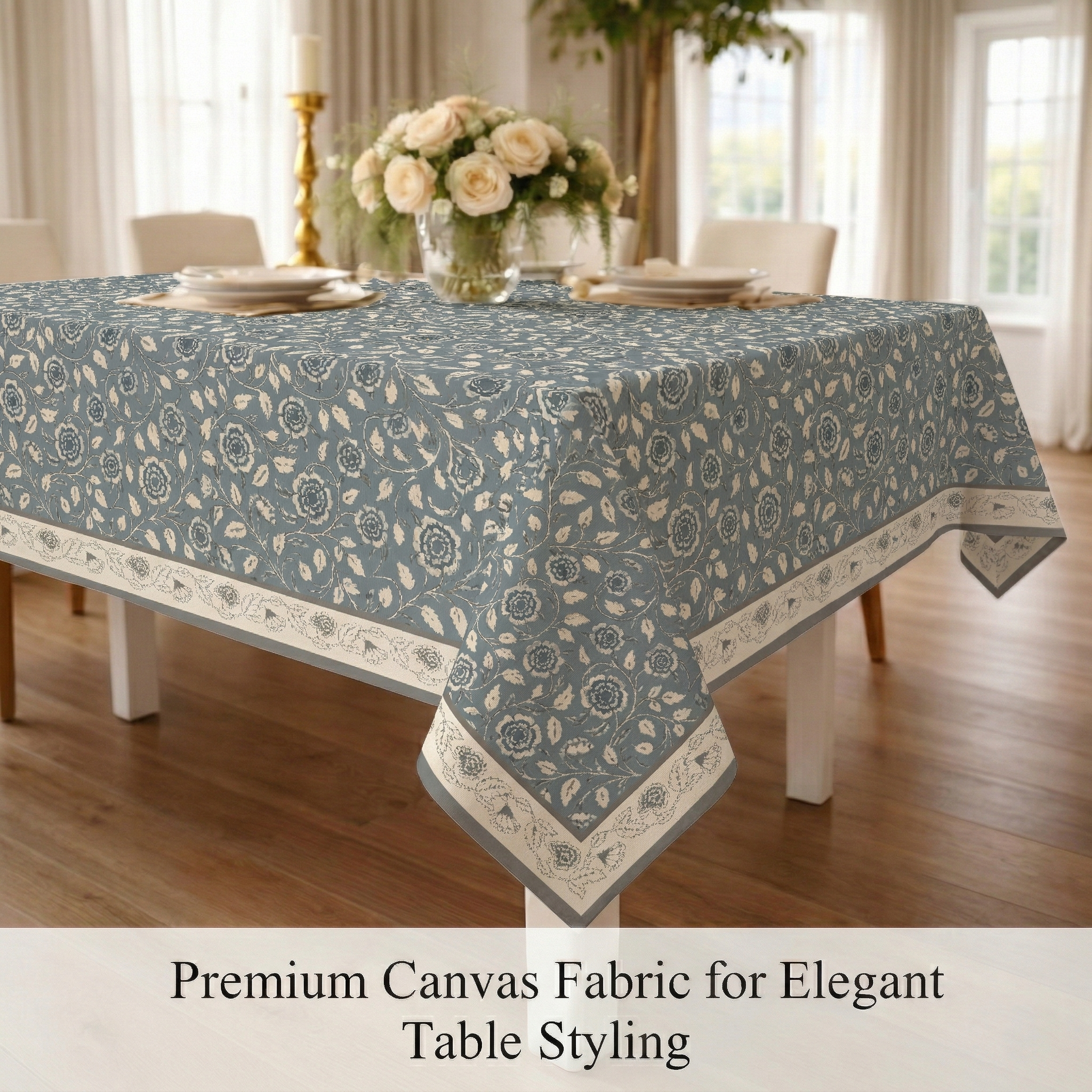 60x90 Inches (Fits 6–8 Seater),Nilaya