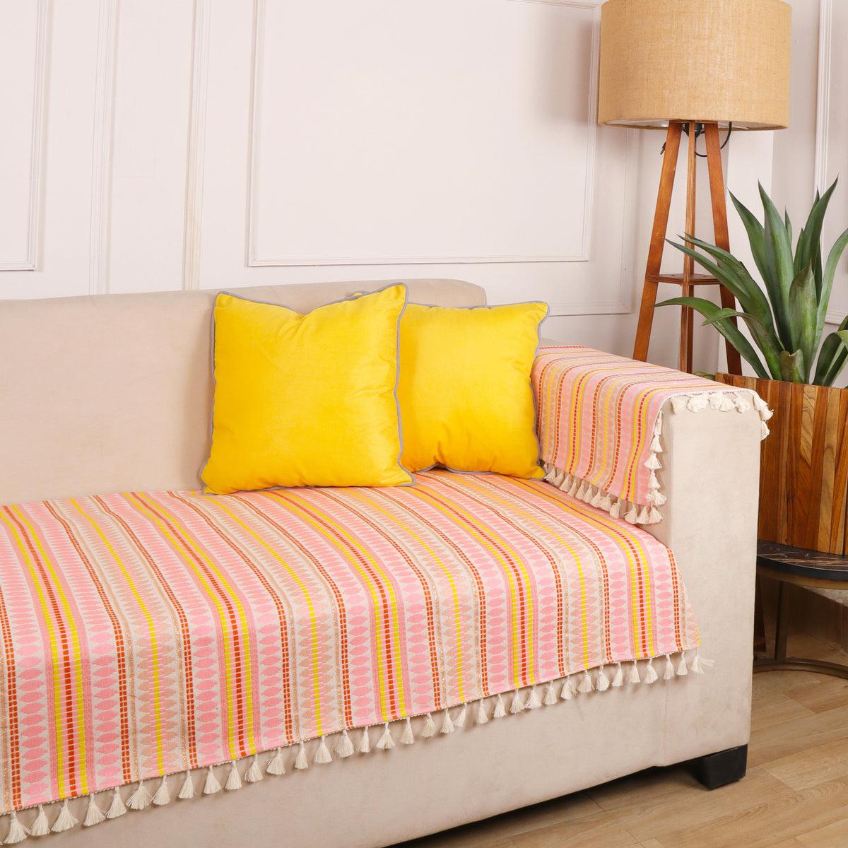 3 Seater Half (70x30 Inch),Pink