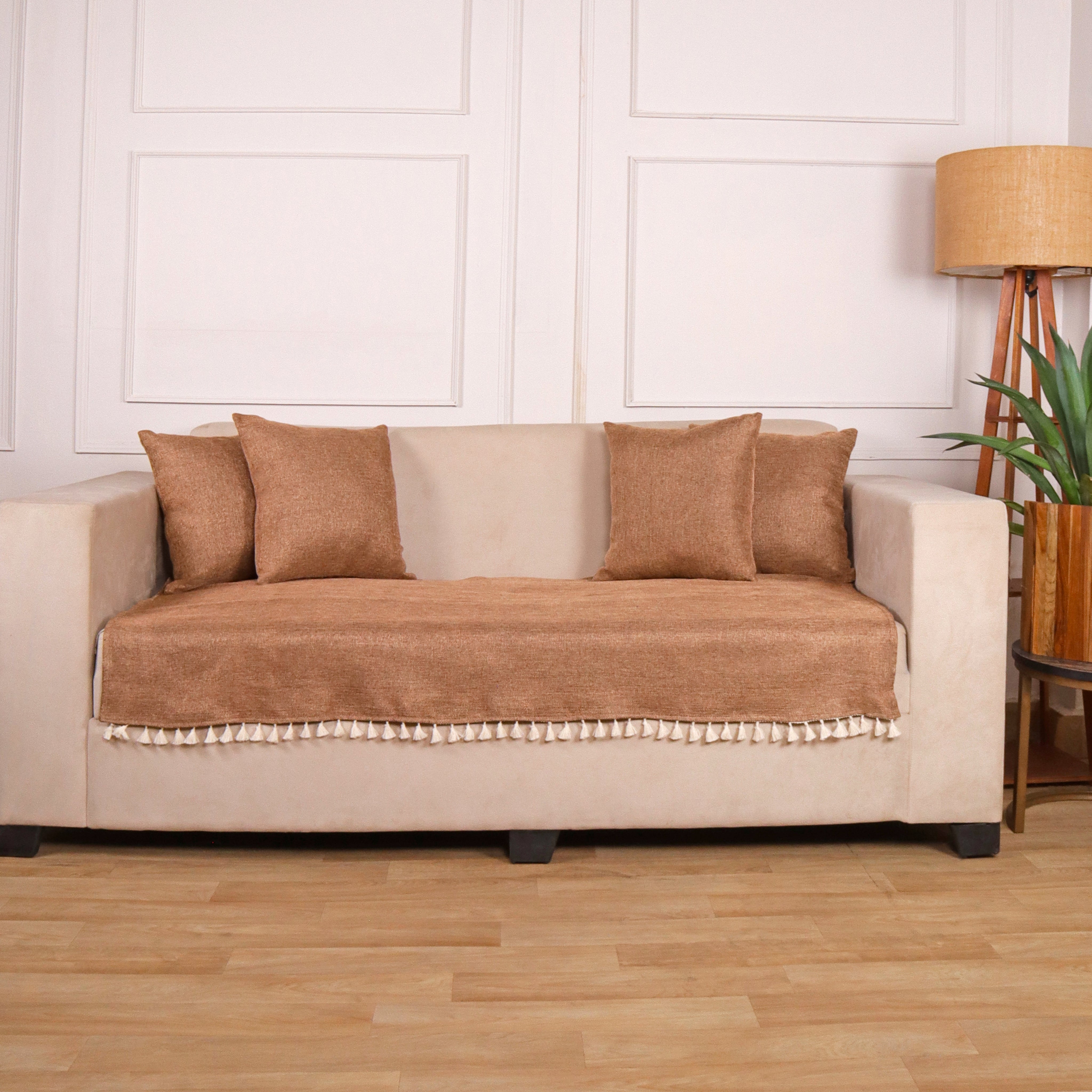 3 Seater Half (70x30 Inch),Brown