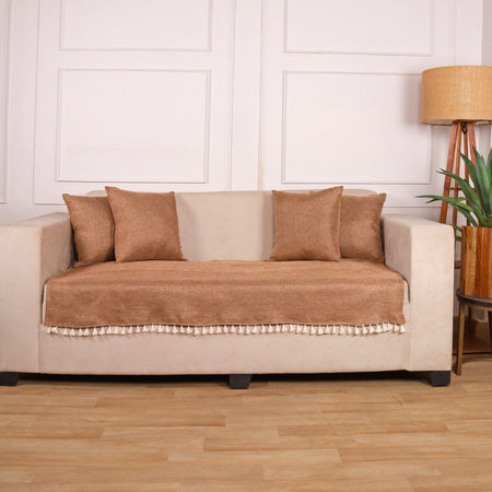 3 Seater Half (70x30 Inch),Brown