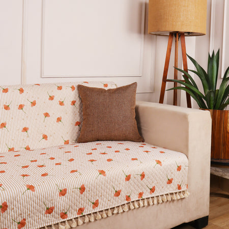 2 Seater Full (48x60 Inch),Beige