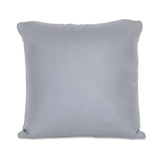 Soft Rexine Cushion Covers for Living Room Décor Set of 2 (16x16 Inches)
