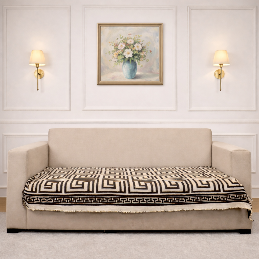 1 Seater Half (24x30 Inch),Brown
