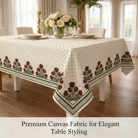 60x90 Inches (Fits 6–8 Seater),Gulbahar