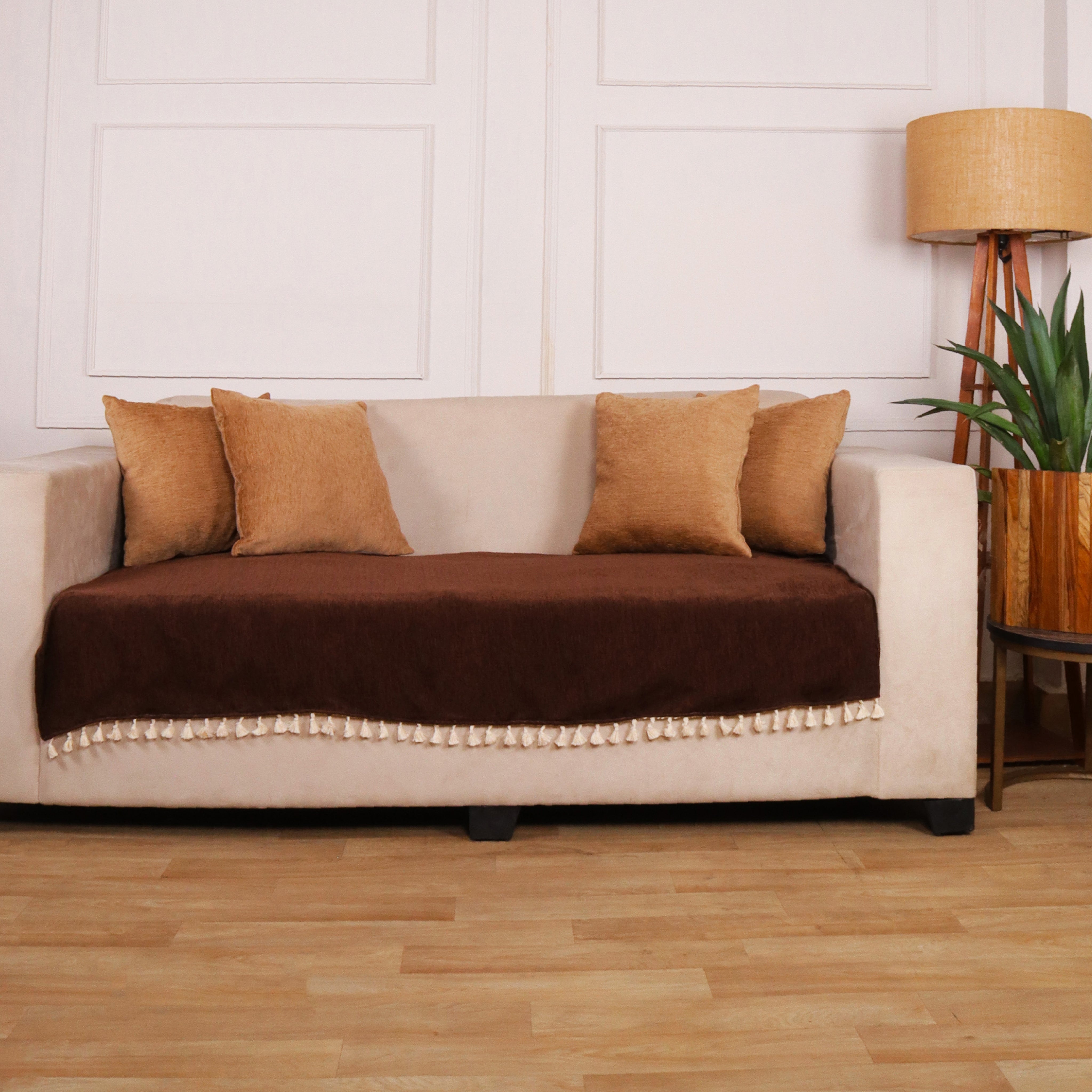 3 Seater Half (48x30 Inch),Brown