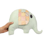Load image into Gallery viewer, Pack of 2 Addorable Cuddly and Perfect Plush Cute Shaped Cushion for all ages - Green Elephant