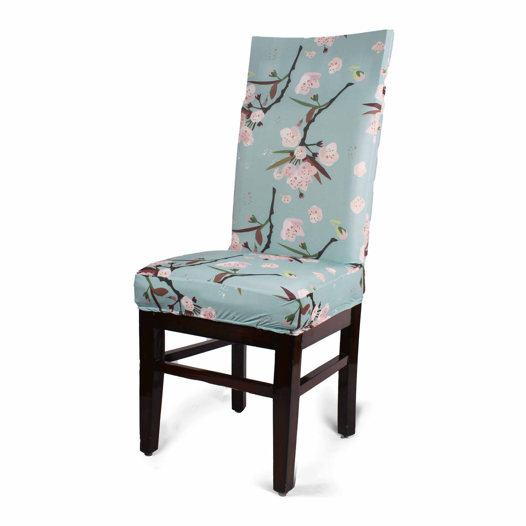Cherry Blossom Stretchable/Spandex Printed Chair Cover